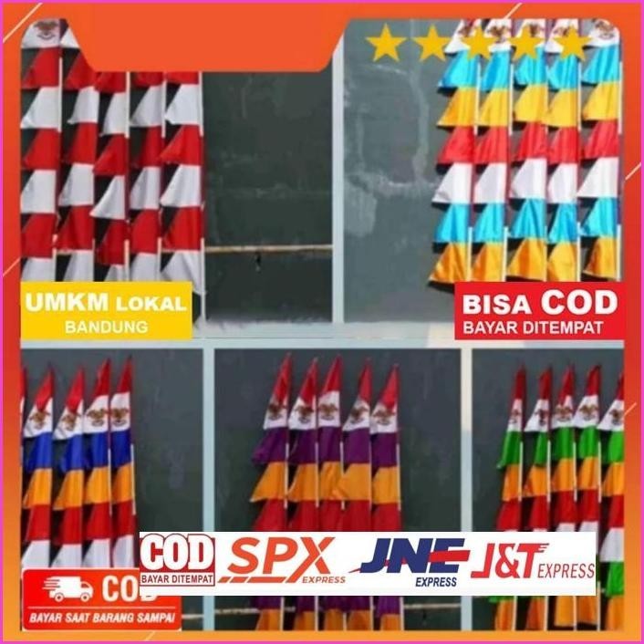 Terlaris Umbul - Umbul / Umbulumbul / Umul Umul / Umulumul / Bendera Umbul Umbul Warna Warni / Merah