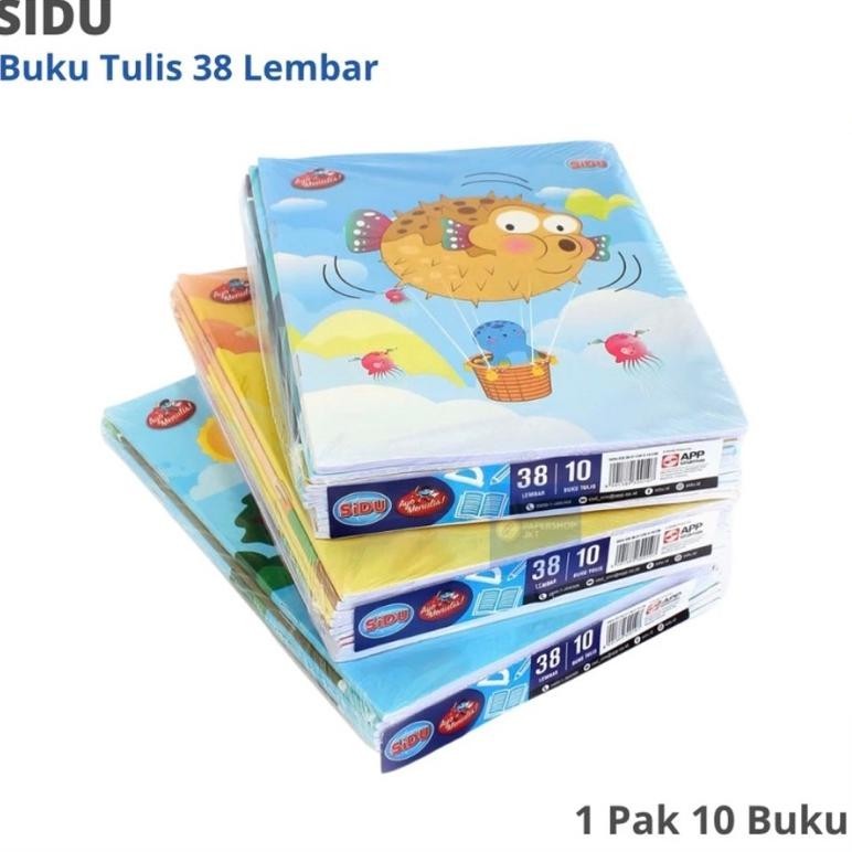 

Buku Tulis Sinar Dunia isi 38 (SIDU) Pack FLASH SALE