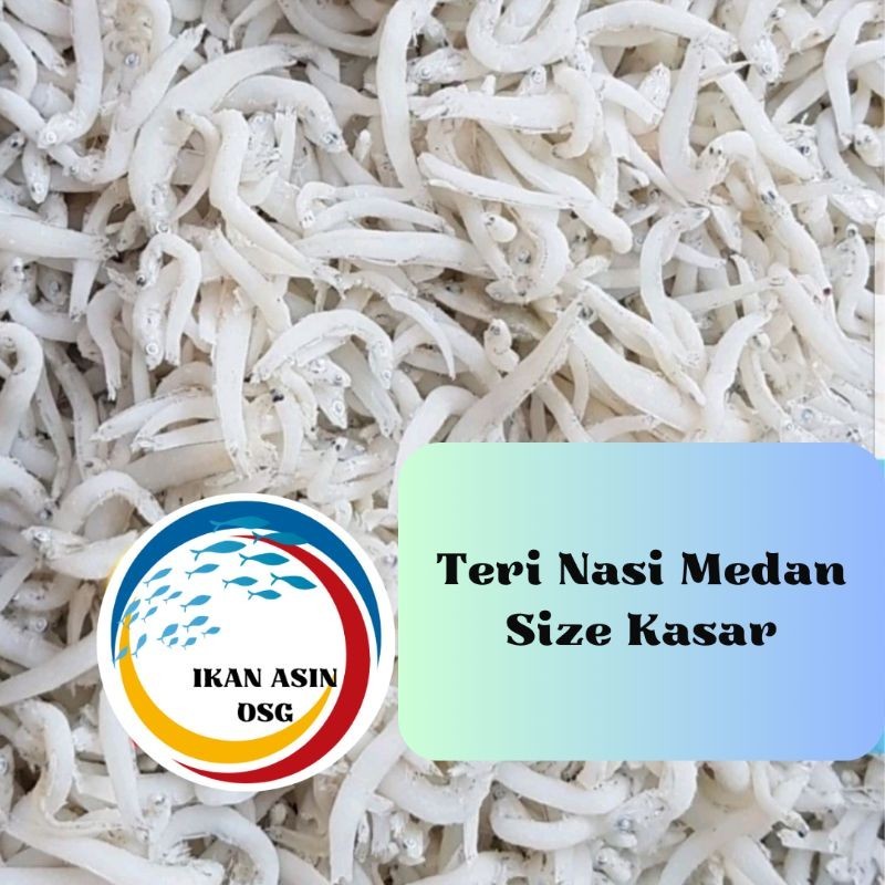 

ikan asin teri nasi medan / tn putih / size jumbo