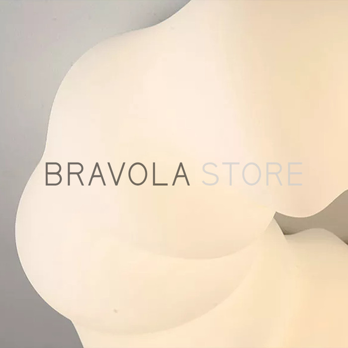 Lampu Plafon Led Modern Hias Dekorasi Ruang Kamar Model Awan 5699 Gratis Ongkir