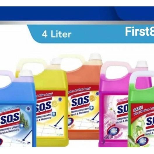 Sos Pembersih Lantai 4L / Sos Pembersih Lantai Anti Bakteri