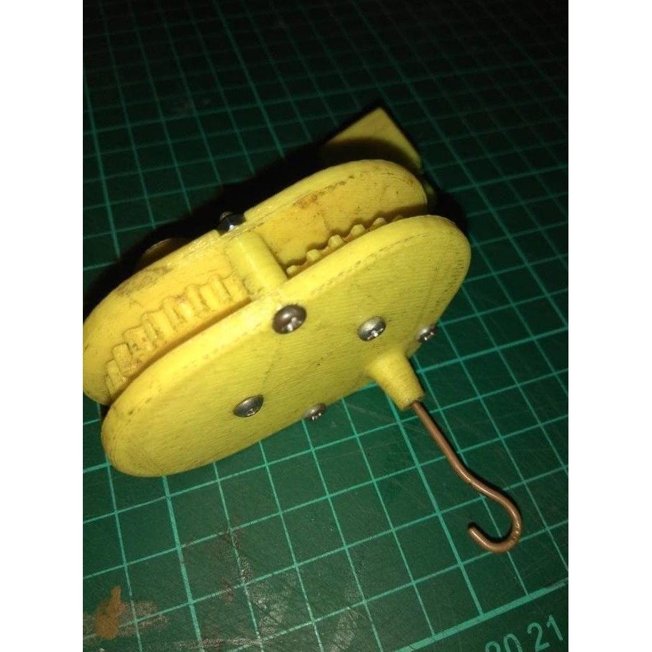 

rubber winder 1:10 3d printed