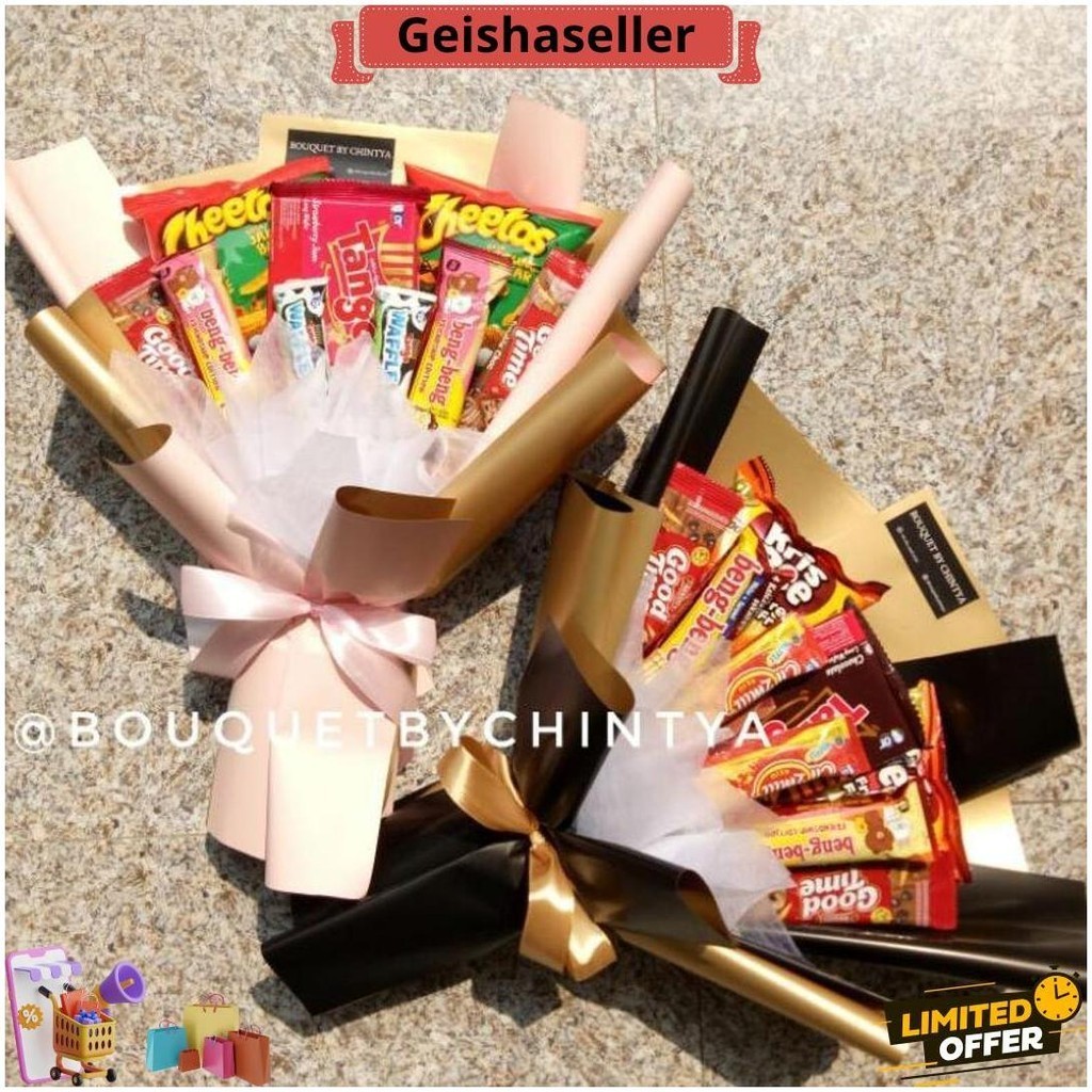 

Buket Snack Bucket Snack Murah Hadiah Sidang Wisuda Ulang Tahun Valentine Anniversary Gratis Ongkir