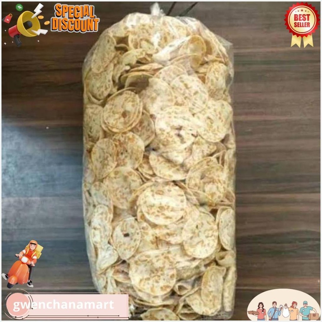 

Keripik Tempe Sagu Kualitas Super 1,8 Kg (Gurih Renyah) Gratis Ongkir
