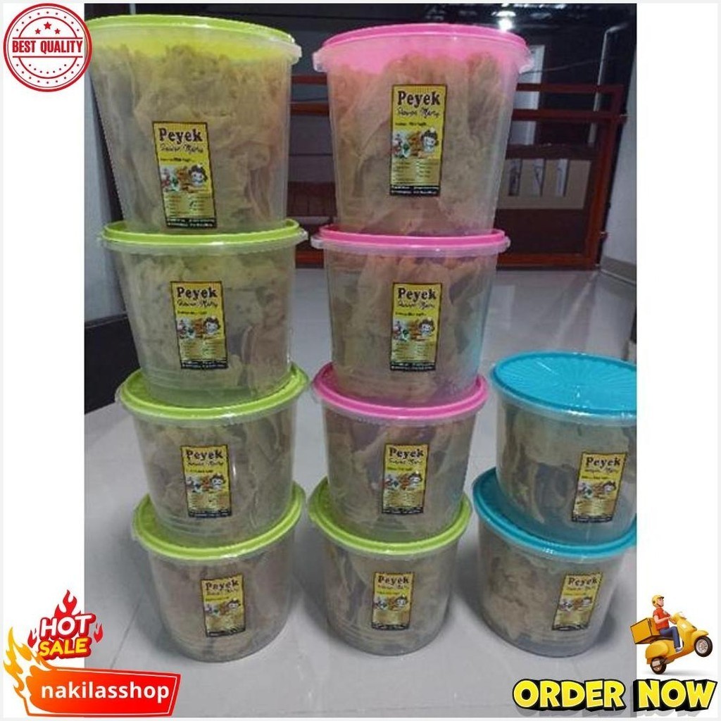 

Pawon Mamy - Rempeyek Premium Semua Varian (Toples 5L) Xl Cod