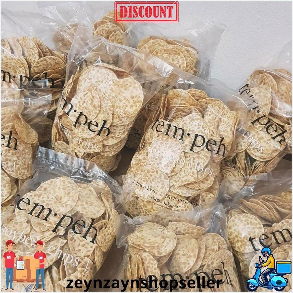 

Keripik Kripik Tempe 500 Gram Kerupuk Gurih Premium Original Produk
