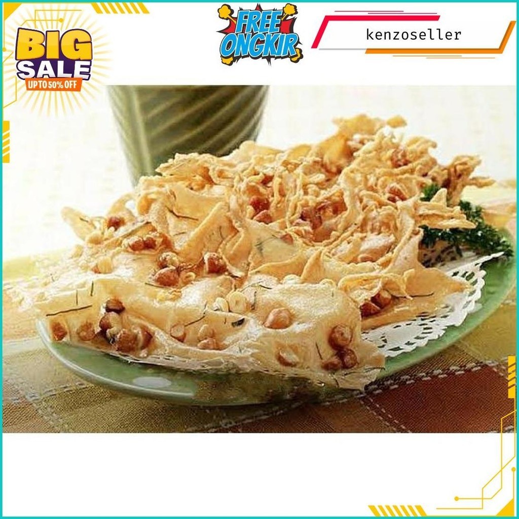 

Rempeyek Kacang Tanah Renyah Rempeyek Rebon 1Kg Super Cemilan Snack Makanan Ringan Terlaris Cod Ter Gratis Ongkir