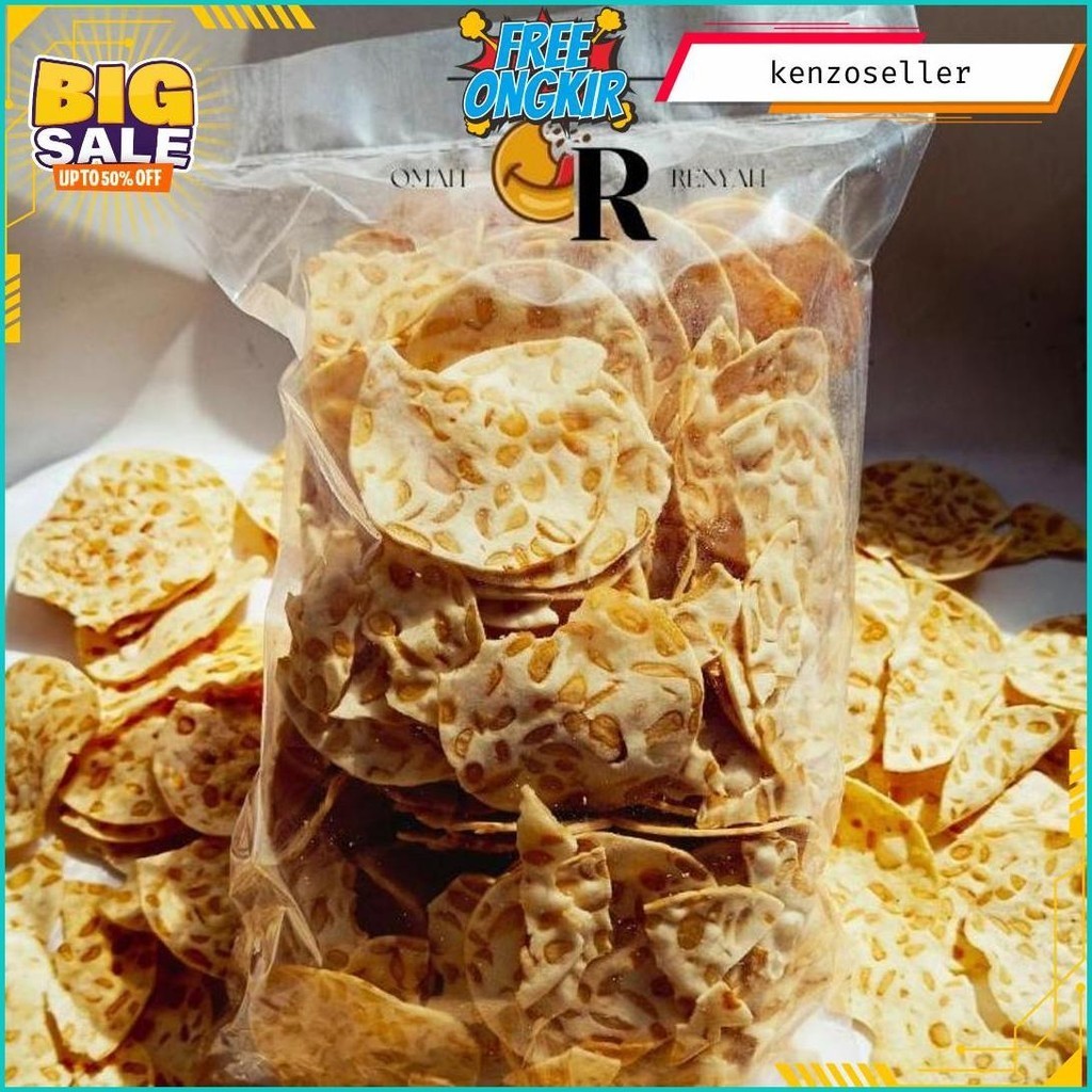 

Keripik Tempe Khas Bandung 1Kg & Bable Warp Bisa Cod