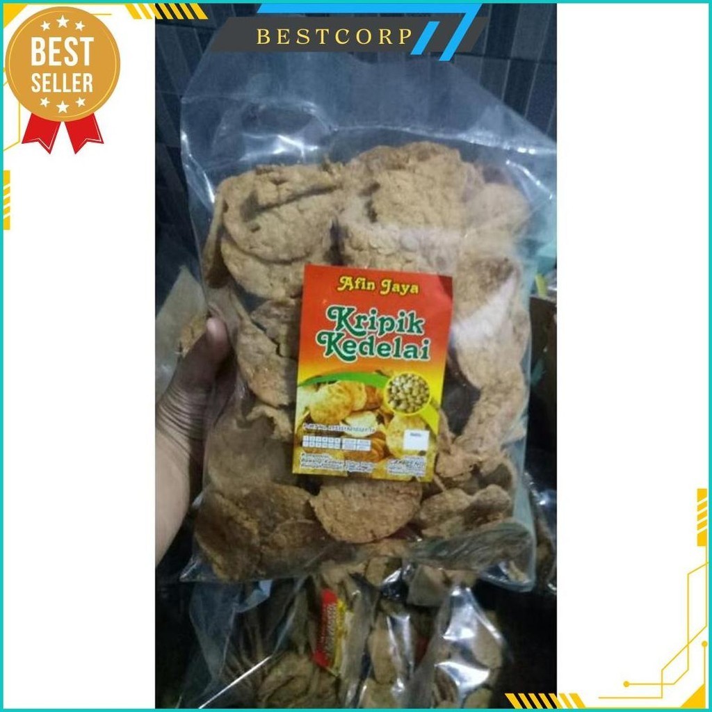 

Keripik Kedelai Afin Jaya 500 Gram (1/2 Kg) Cod