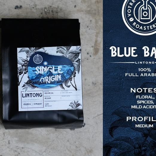 

Biji Kopi Arabika Lintong Blue Batak Se Washed 250G - Roasted
