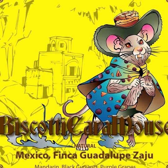 

Mexico Finca Guadalupe Zaju, Natural - Biscotti Caramouse - Biji Kopi Arabika