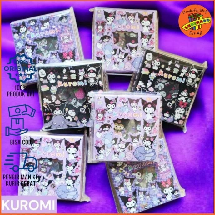 

------] Sticker AIMEIR Isi 100 Lembar Box Stiker Kartun Korea Lucu Dekorasi