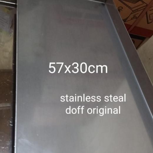 Wajan Panggangan Kotak Teppanyaki Griddle Tebal Stainless Steel