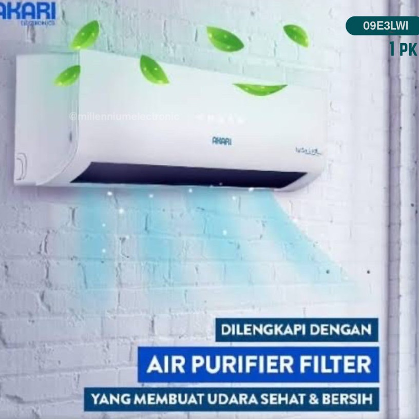 AC AKARI LOW WATT 1PK R32 A-09E3LWI 1 pk