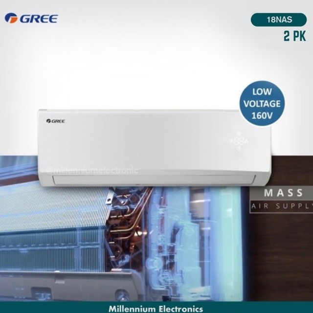 AC GREE 2 PK 18NAS STANDARD