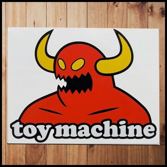 

HOT DEAL STIKER TOY MACHINE DEMON !!