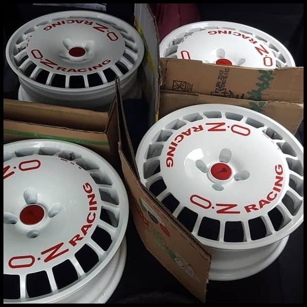 TERBARU STIKER VELG OZ RALLY / OZ PIRING SATU SET 