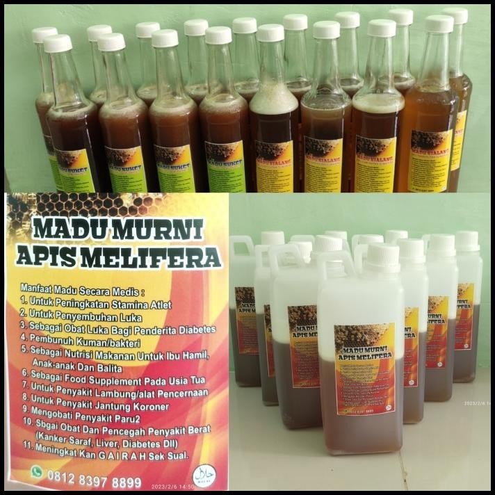 

GRATIS ONGKIR MADU MURNI ASLI MULTIFLORA SUKET HUTAN SUMATRA SIALANG !!!!!!!