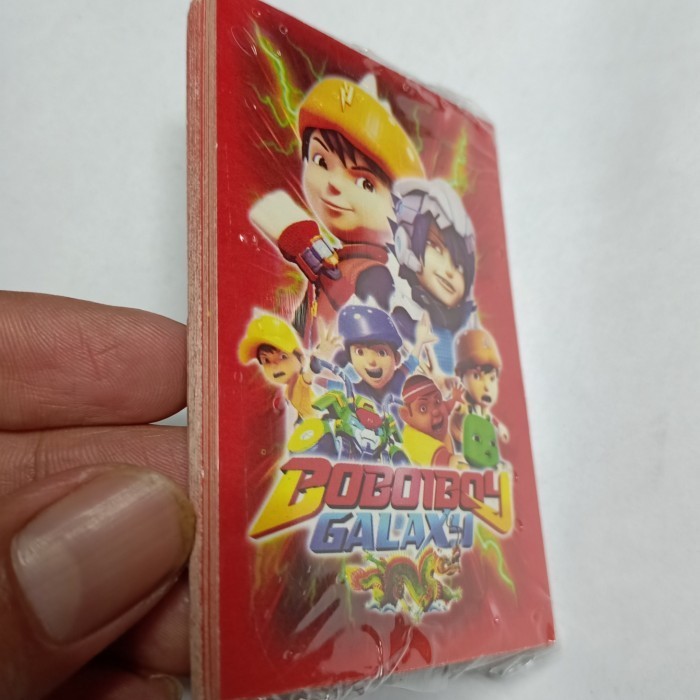 Terlaris Full Pack Kartu Boboiboy Galaxy Terbaru Upgrade 18Cards Berbeda SALE