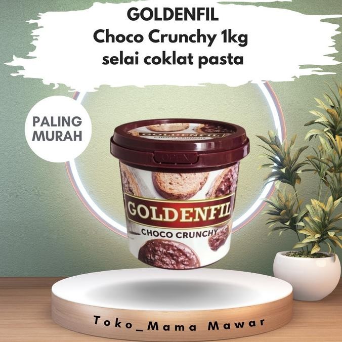 

Terlaris Paling Murah Goldenfil Choco Crunchy 1Kg Selai Coklat Pasta Ready Stok
