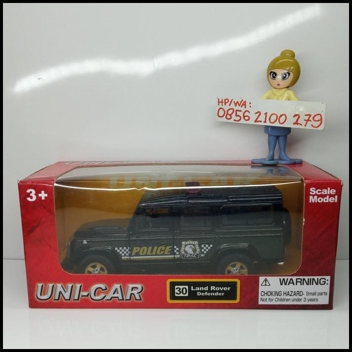 TERMURAH DIECAST LAND ROVER DEFENDER RMZ UNICAR 