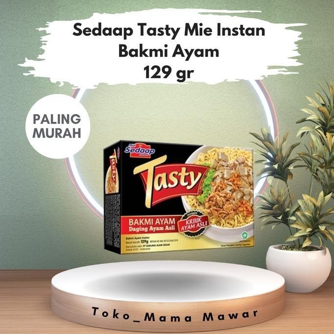 

Terlaris Paling Murah Sedaap Tasty Mie Instan Bakmi Ayam 129 Gr Ready Stok