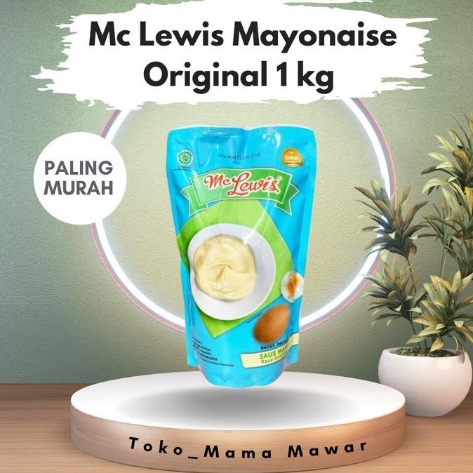 

Terlaris Paling Murah Mc Lewis Mayonaise Original 1 Kg Saos Mayones Mclewis Mayonais Ready Stok