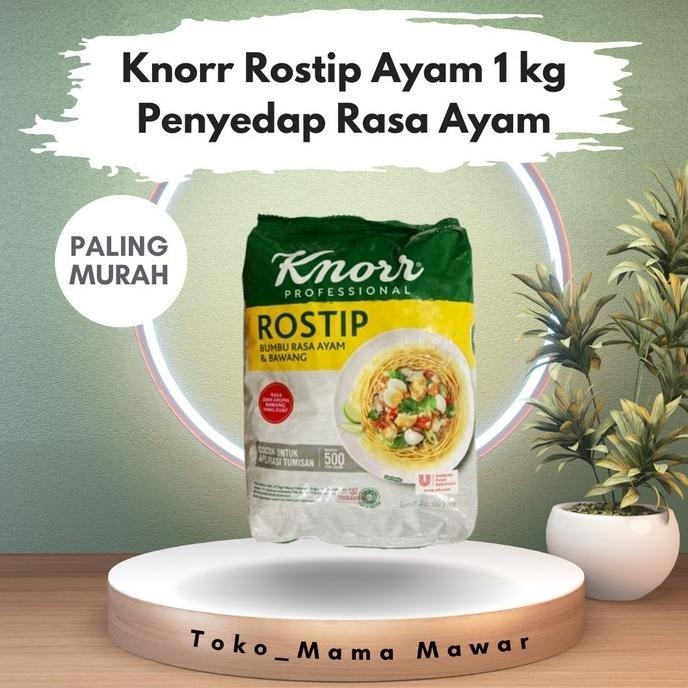 

Terlaris Paling Murah Knorr Rostip Ayam 1 Kg Penyedap Rasa Ayam Ready Stok