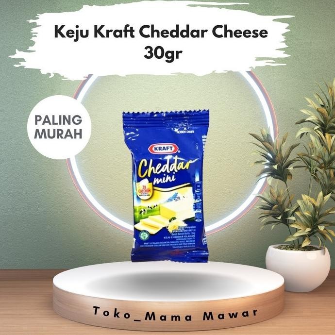 

Terlaris Paling Murah Keju Kraft Cheddar Cheese 30Gr Ready Stok