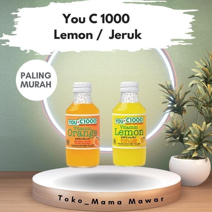 

Terlaris Paling Murah You C 1000 Lemon / Jeruk Ready Stok