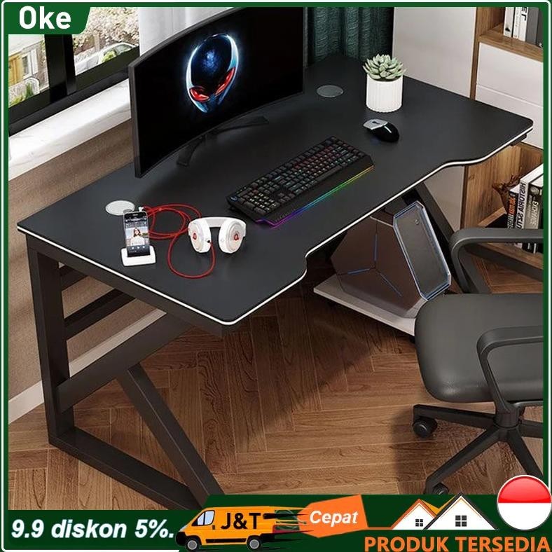 Meja Gaming/Meja Komputer/160cmMeja Komputer Gaming/Meja Belajar/Meja Laptop/Meja kantor Minimalis