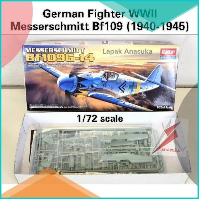 Model Kit Pesawat Messerschmitt Bf-109 Miniatur  8JVLZ4 onderdil
