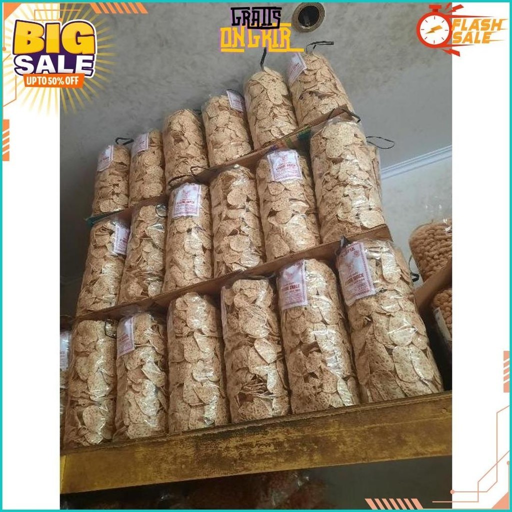 

Keripik Tempe Sagu 1Kg (Free Buble Wrap) Bisa Cod Cod