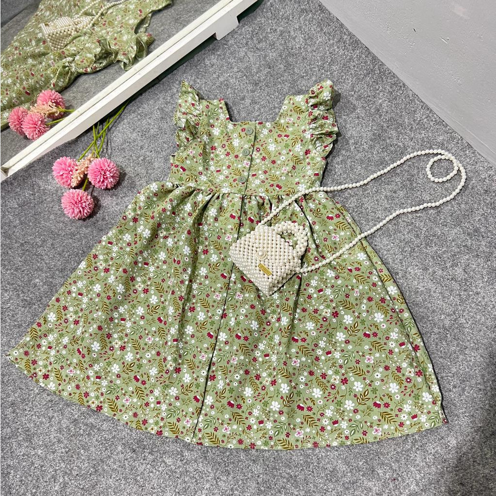 Dress Anak Fashionanak Mewah Natal t Ulangtahun Gaun Bordirmutiara Gaung 6 7 8 Thn Baju Kekinian 1-5