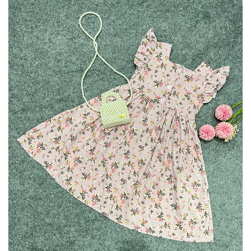 Dress Anak Terbaru 2024 Fashionanak Pita Dreas Perempuan Baju Mewah 1-5 Tahun Hadiah Kado Party Dres