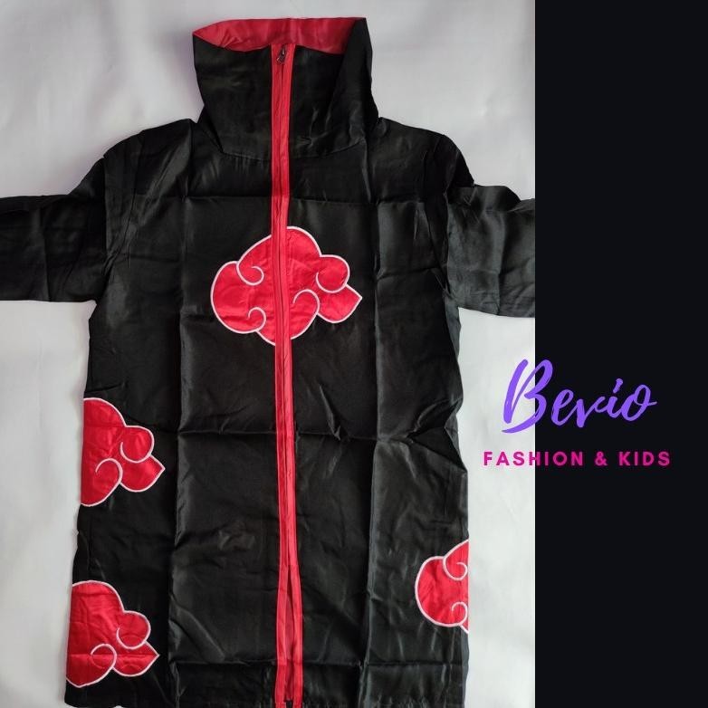LKI - Jubah Akatsuki Itachi Dewasa Anak Naruto Anime Cosplay Kostum Import TERLARIS