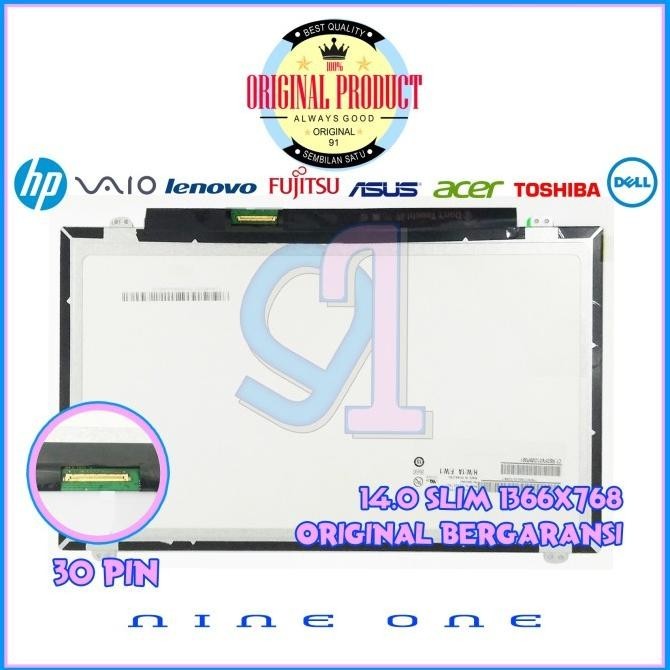 Led Lcd Layar Laptop Acer Aspire Es 14 Es1 431 E1 422 420 E14 E5 473