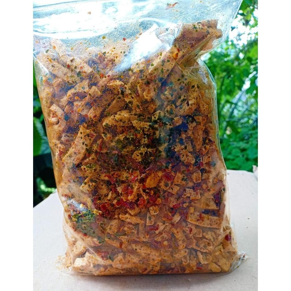 

AZQ-16 BASRENG PEDAS DAUN JERUK 500 GRAM /BASRENG BUMBU MELIMPAH / BASRENG VIRAL 1KG Berkualitas