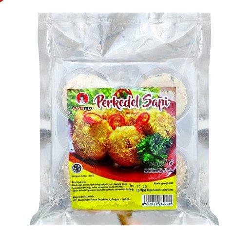 

AYOMA PERKEDEL SAPI 10 PCS 300 GR