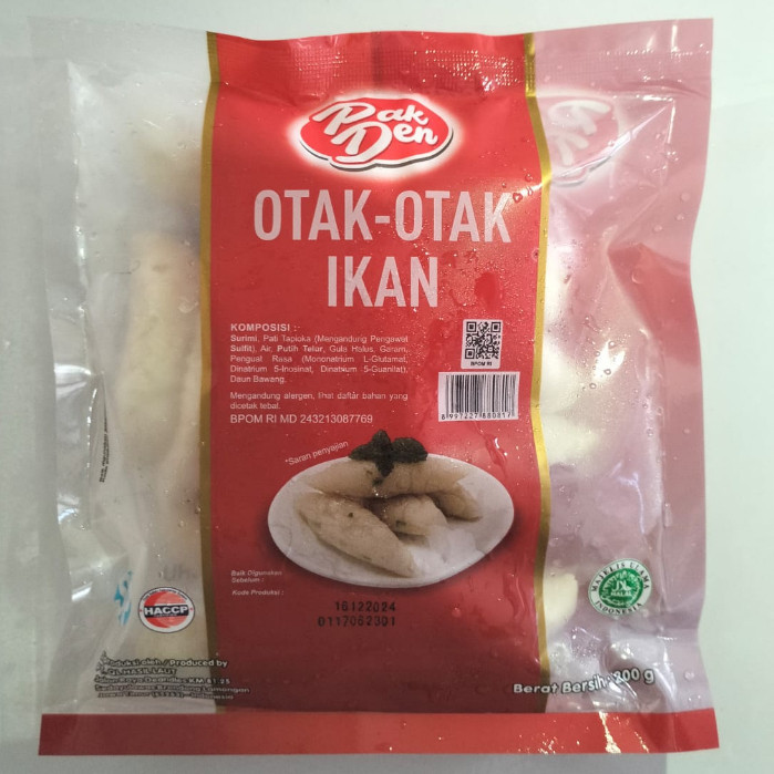 

OTAK OTAK IKAN PAK DEN (200 G)