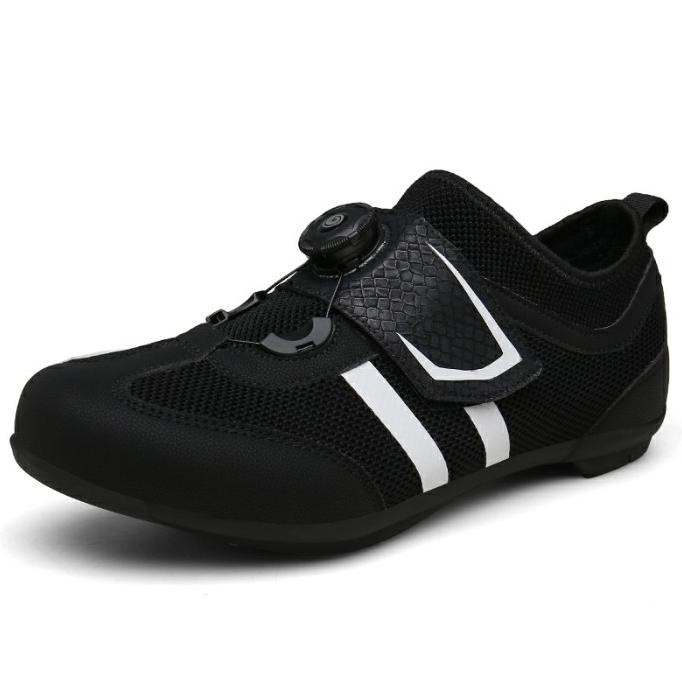 Sepatu Sepeda Pria Dan Wanita Roadbike Mtb Non Cleat- Hitam