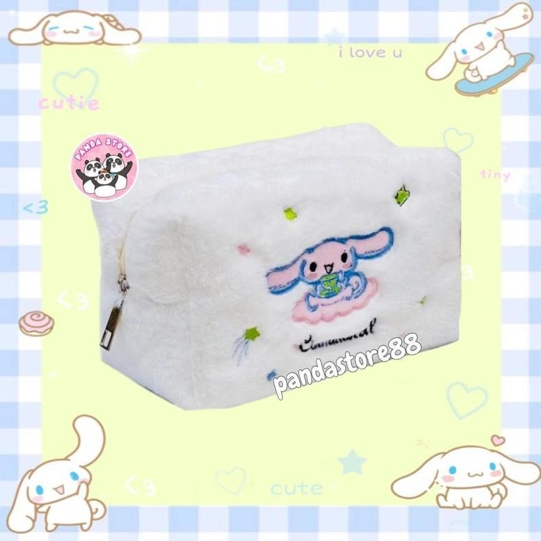 

sd-46 Tempat pensil bulu boneka lucu jepang cinnamorol melody kuromi pouch kosmetik karakter Termurah