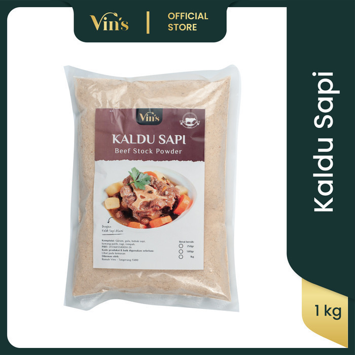 

Rumavin - Premium Kaldu Sapi Bubuk / Beef Stock Powder 1Kg
