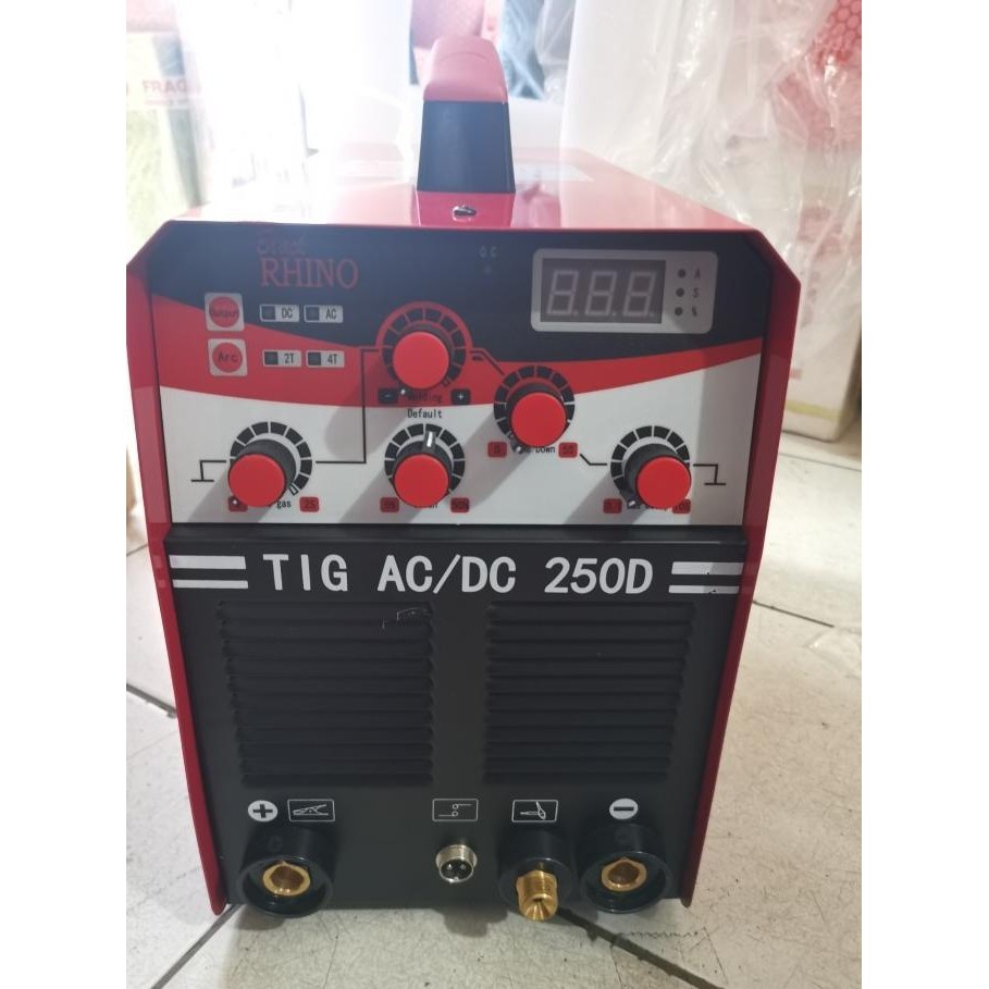 Rhino Mesin Las Alumunium Argon Tig Ac Dc 250 1 Phase