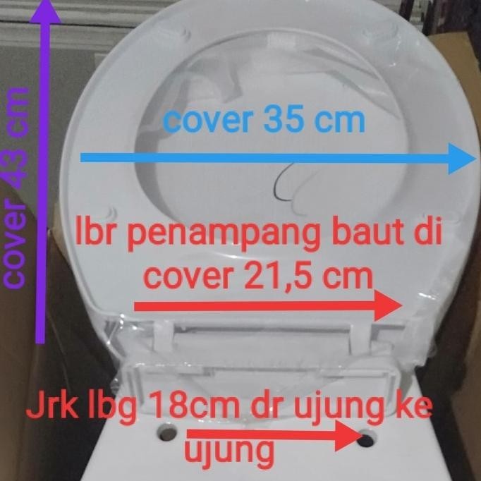 Tutup Closet duduk OULU 633/433