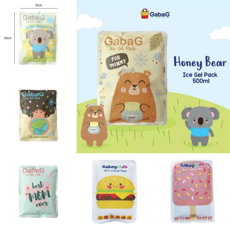Gabag Ice Gel 200 500 gram, Gabag Hot / Ice gel