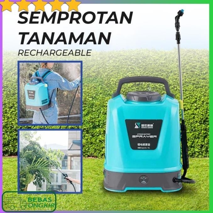 Sprayer Elektrik Alat Semprot Tanaman 10Liter Sciences Gardens 3Wbd-10