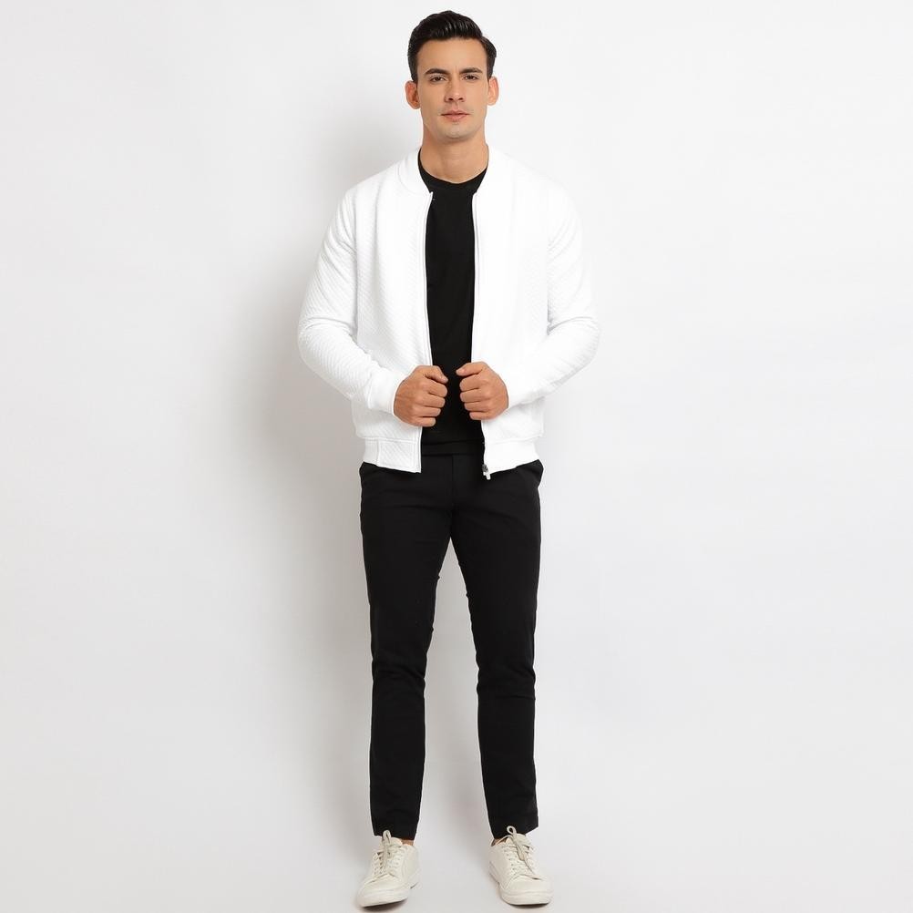 Jaket Pria Keren Baseball Bomber Outer Casual P 1911