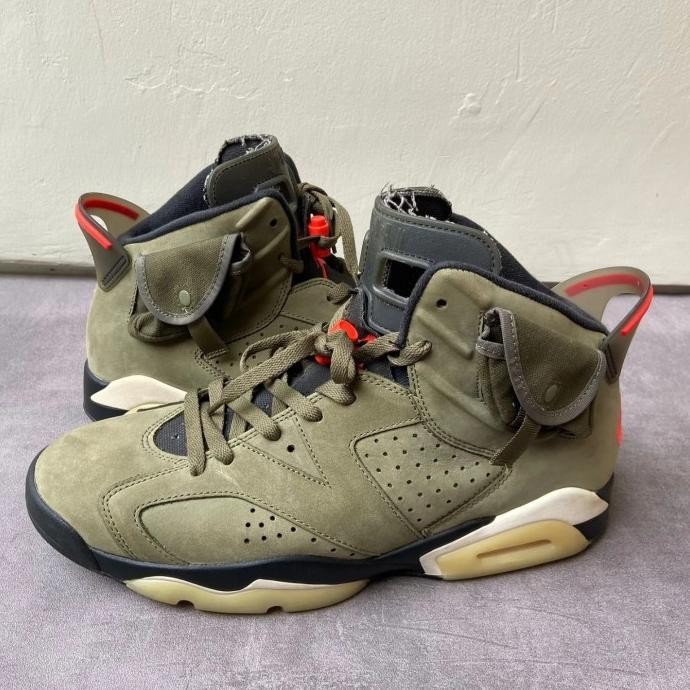 AIR JORDAN 6 RETRO TRAVIS SCOTT OLIVE