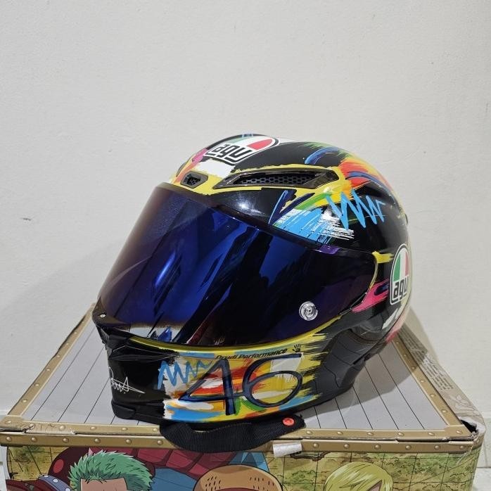 [CLONE] AGV PISTA GP RR WINTER TEST 2019 VALENTINO ROSSI KW SIZE XXL
